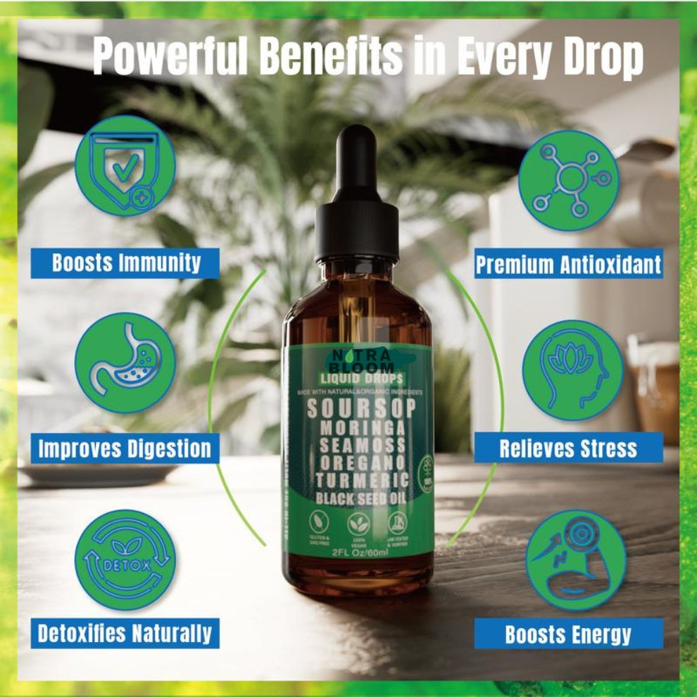 NutraBloom Pure — Daily Liquid Detox & Hormonal Balance Formula